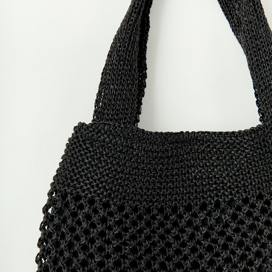CACHELLIE [カシェリエ] メタリックフラットトートバッグ [C8633] BLACK