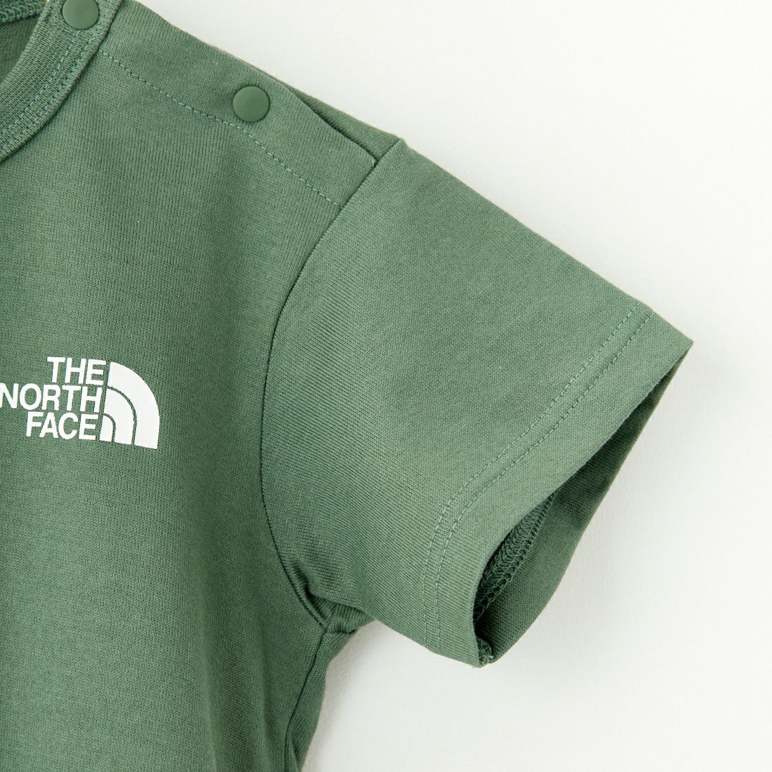 THE NORTH FACE [ザ ノースフェイス] ショートスリーブロンパース [NTB12566] DG