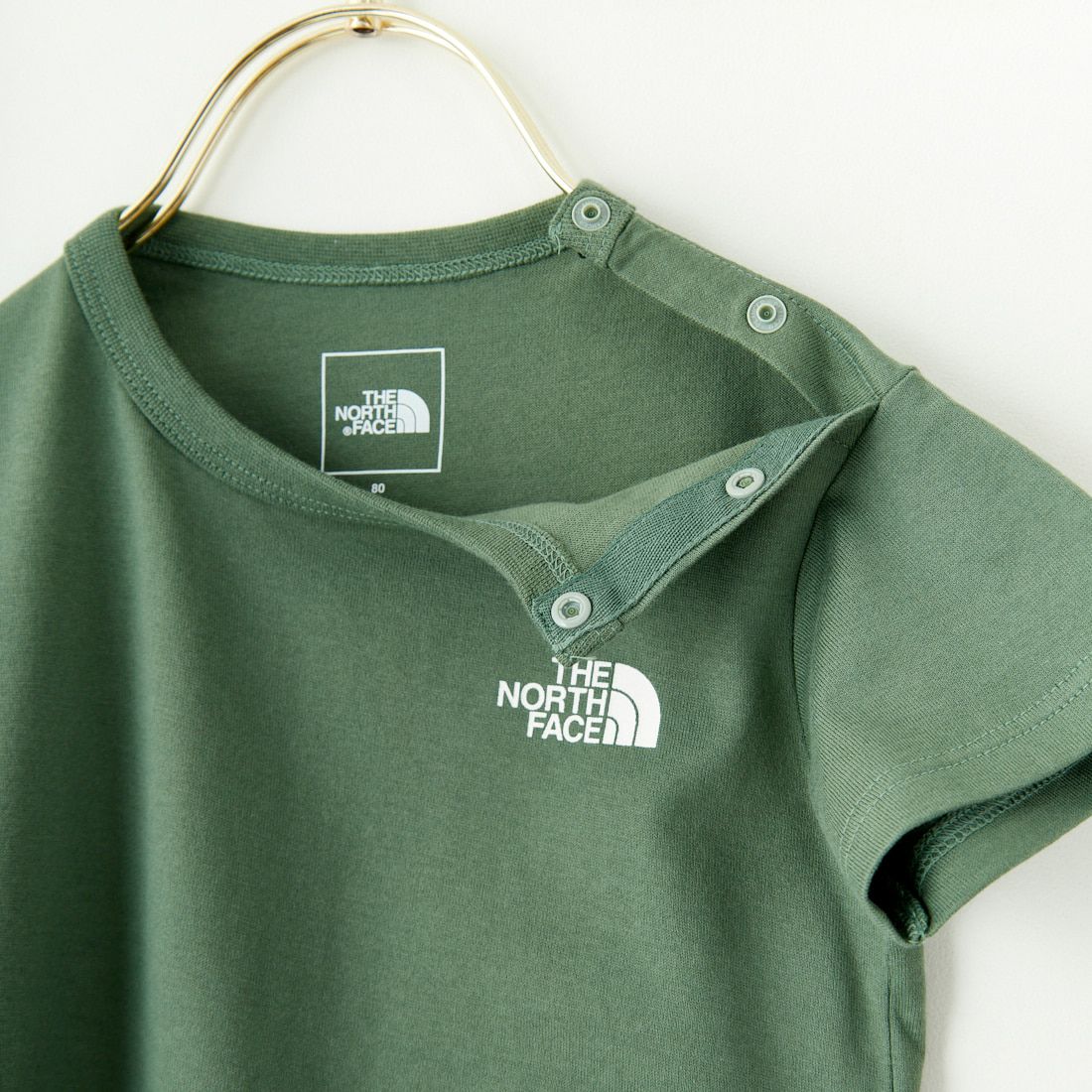 THE NORTH FACE [ザ ノースフェイス] ショートスリーブロンパース [NTB12566] DG