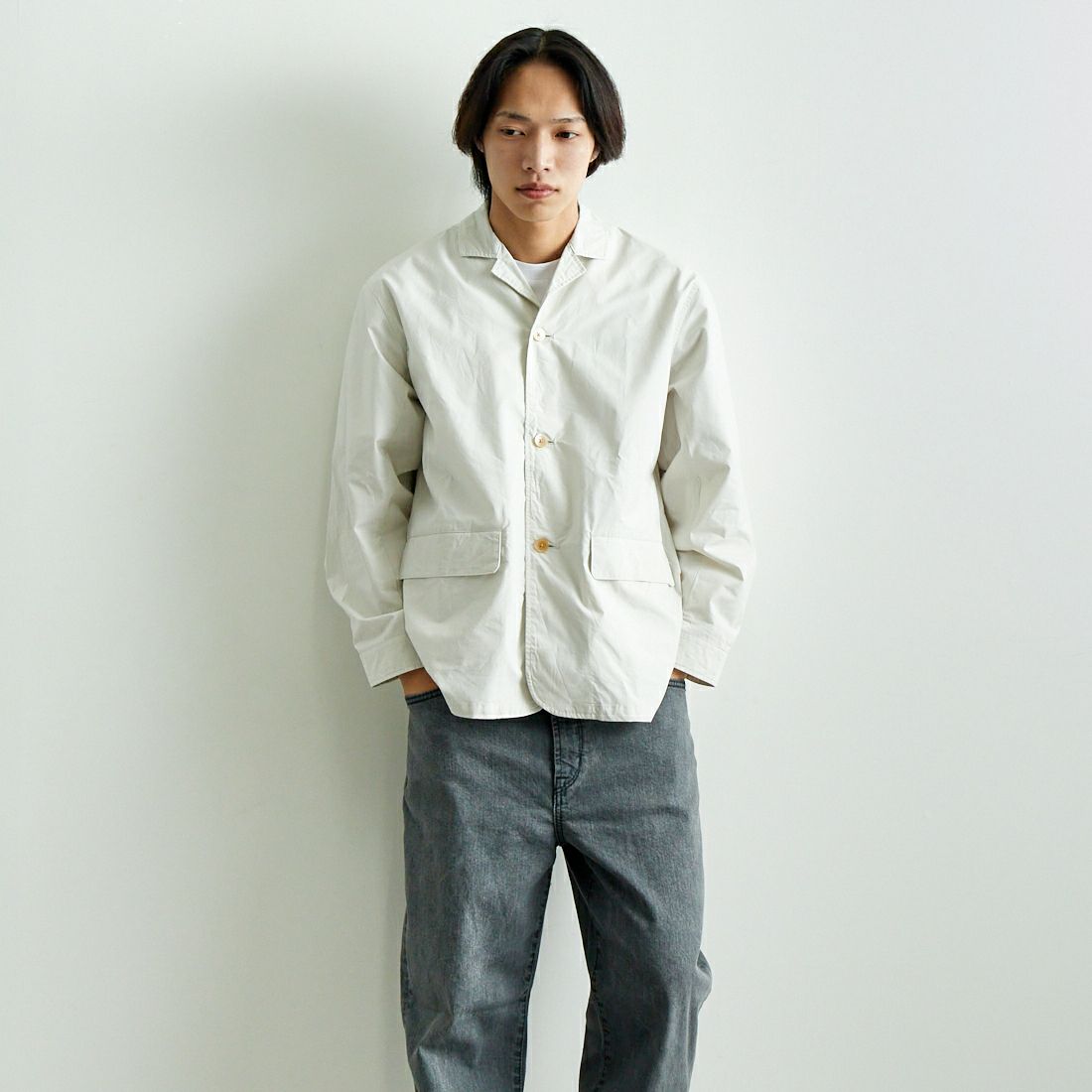 LT.BEIGE&&モデル身長：179cm 着用サイズ：2&&