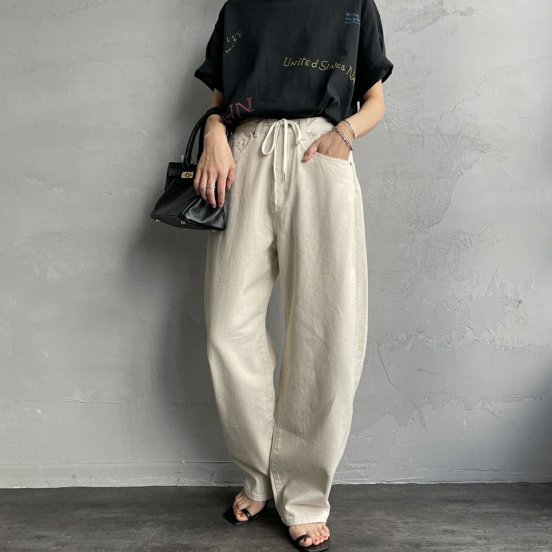 KINARI&&モデル身長：160cm 着用サイズ：M&&