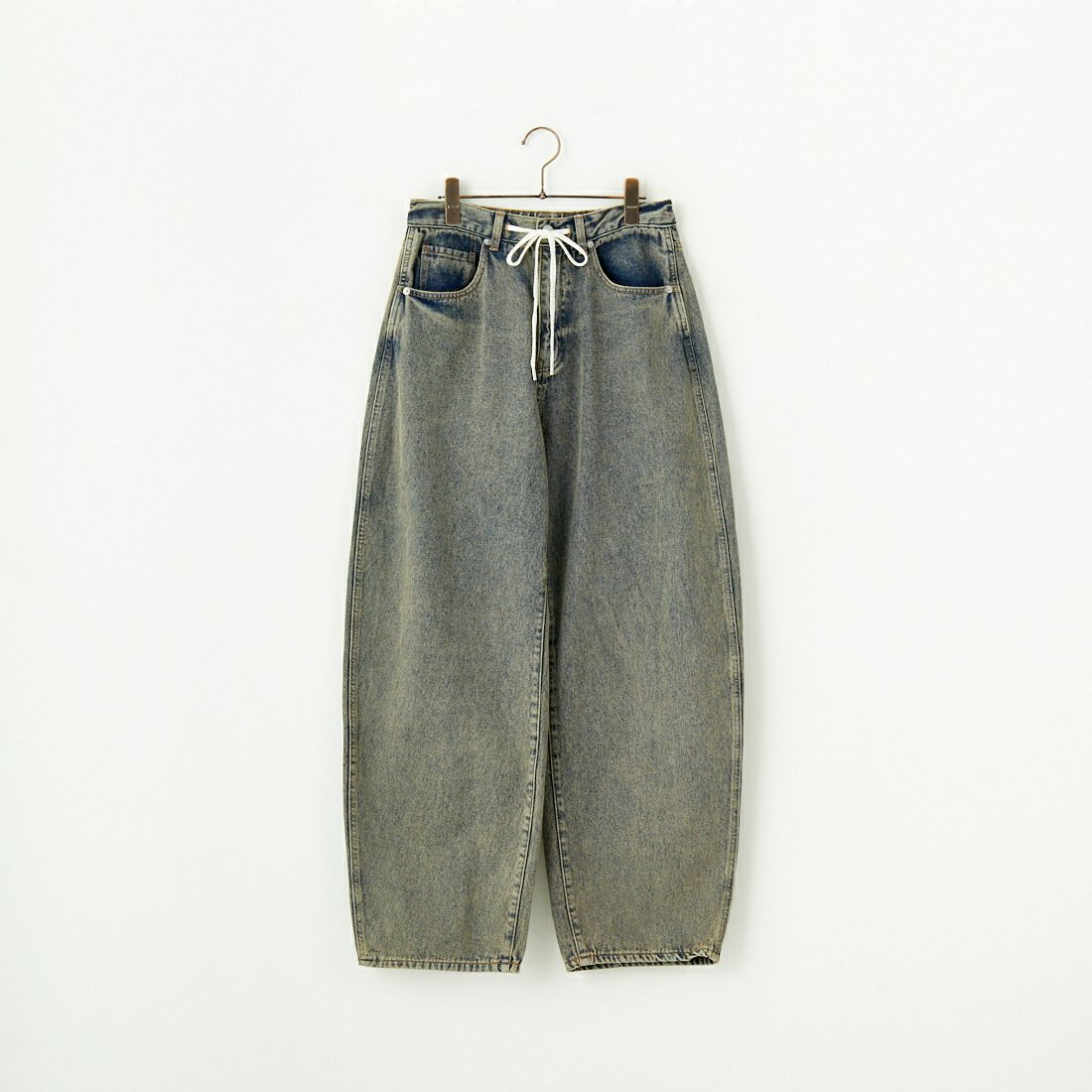 Noir Fabrik [ヌワールファブリック] カーブイージーデニムパンツ [NF-251-008] T.ACID BLU