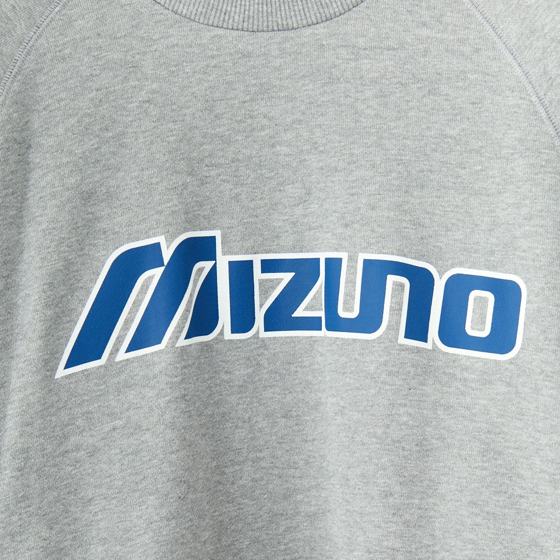 NEW VINTAGE GOLF [ニュービンテージゴルフ] MIZUNOロゴクルーネックスウェット [MZN-0318] GREY