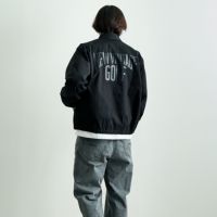BLACK&&モデル身長：179cm 着用サイズ：L&&