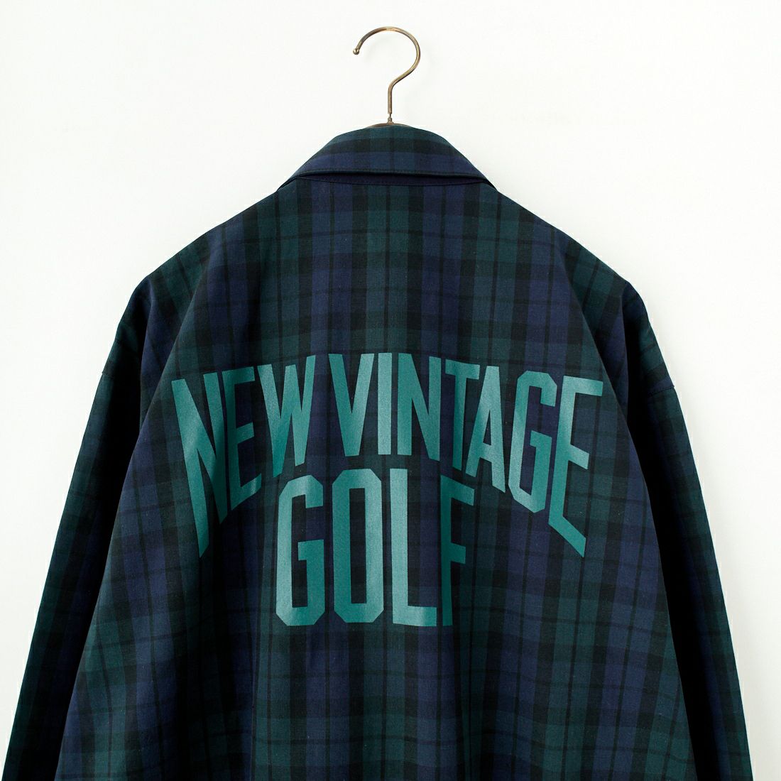 NEW VINTAGE GOLF [ニュービンテージゴルフ] プレイドクラシックスイングトップ [NVG-0310] BLK WATCH