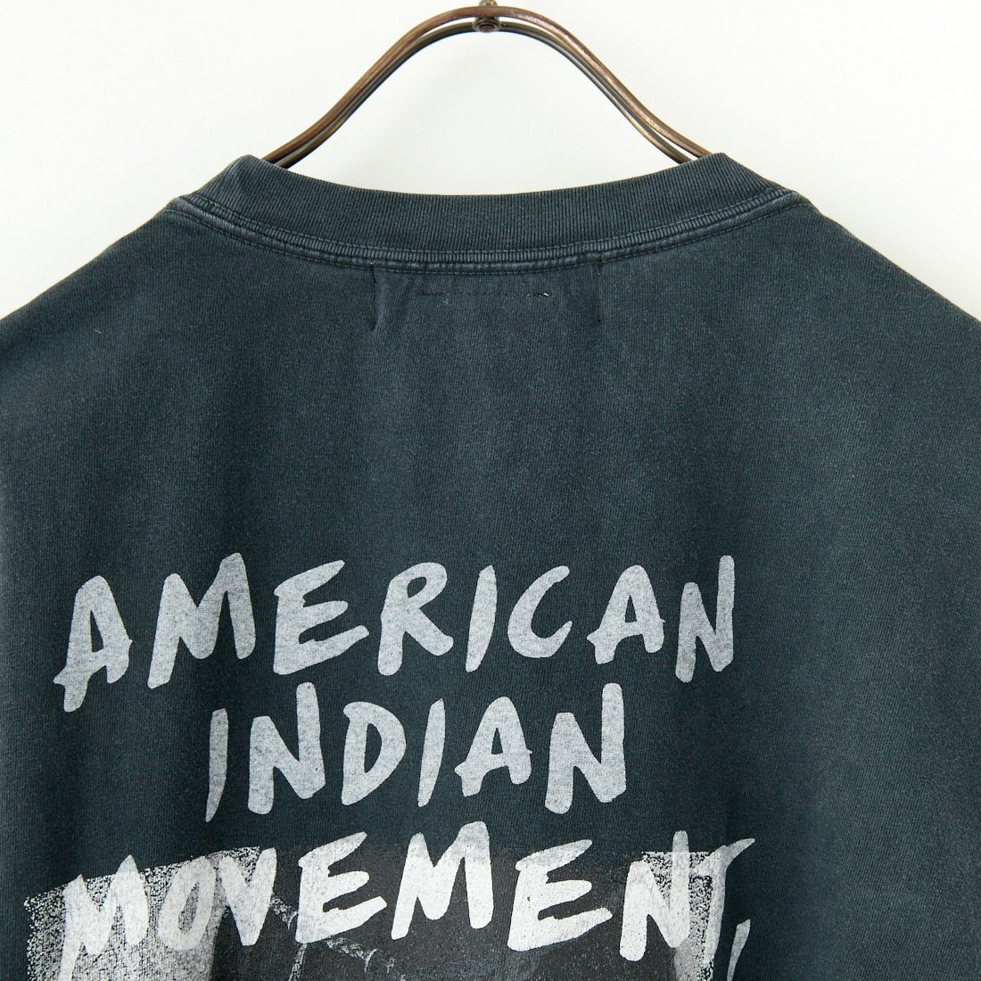 REMI RELIEF [レミレリーフ] ハードSP加工 天竺ロングTシャツ(INDIAN) [RN28369136] BLACK