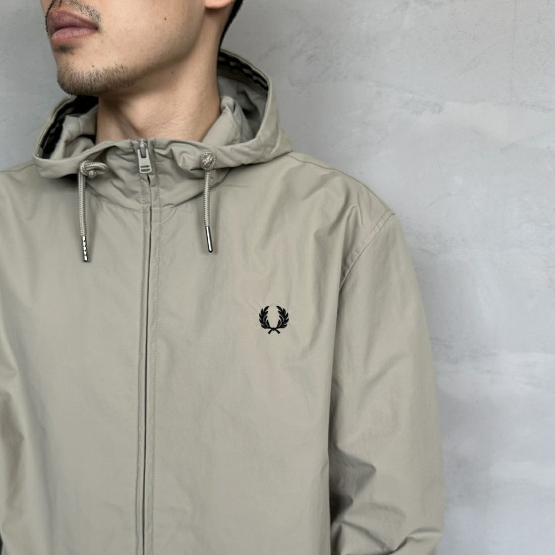 FRED PERRY [フレッドペリー] フード付き ナイロンブレンサムジャケット [J9040] U54 WARM G