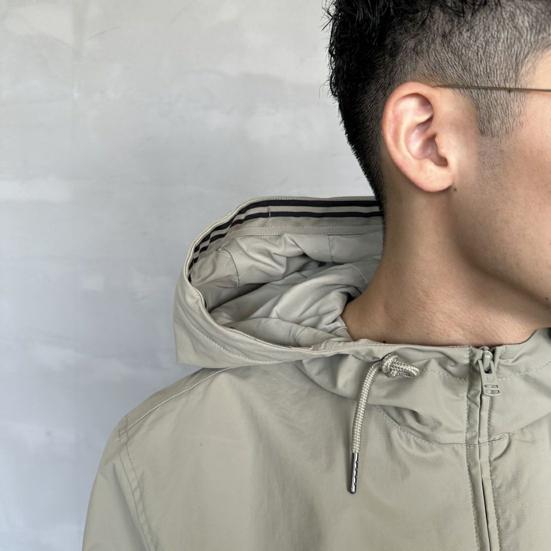 FRED PERRY [フレッドペリー] フード付き ナイロンブレンサムジャケット [J9040] U54 WARM G