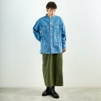 SALE セール/カーキ KHA:KI サイドスリットデニムジャケット MIL25HJK3234 トップス シャツ 長袖 羽織 ボタン レディース 2025春夏 /返品・交換不可 楽天市場】[SALE セール] カーキ KHA:KI サイドスリットデニム