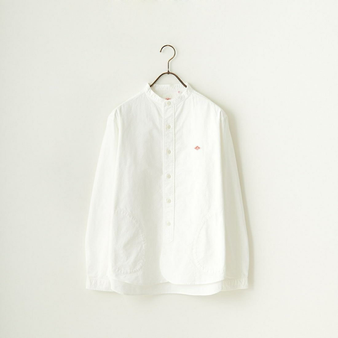 DANTON [ダントン] オックスフォード バンドカラーシャツ [DT-B0280SOX] WHITE