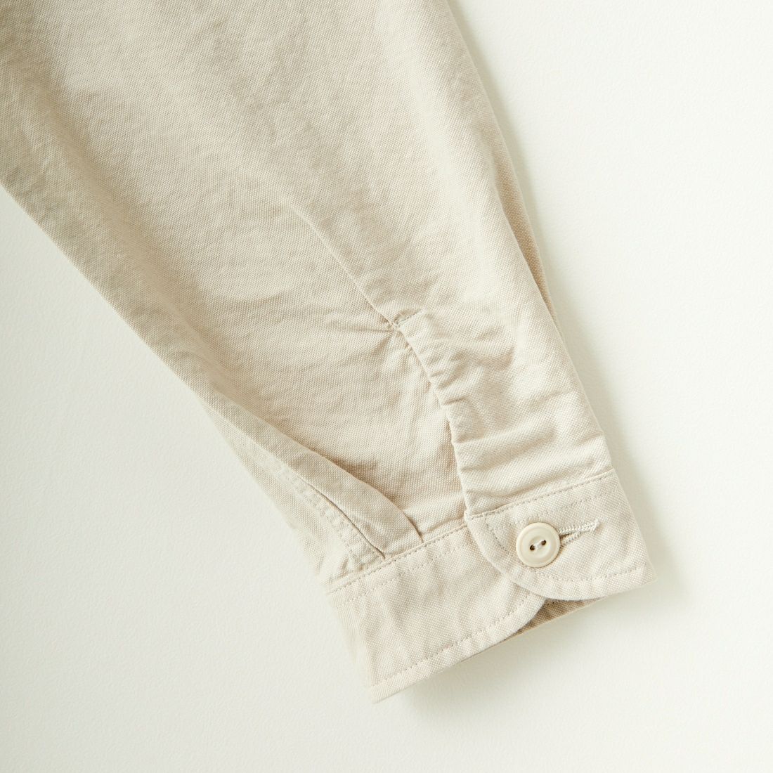 DANTON [ダントン] オックスフォード バンドカラーシャツ [DT-B0280SOX] OYSTER