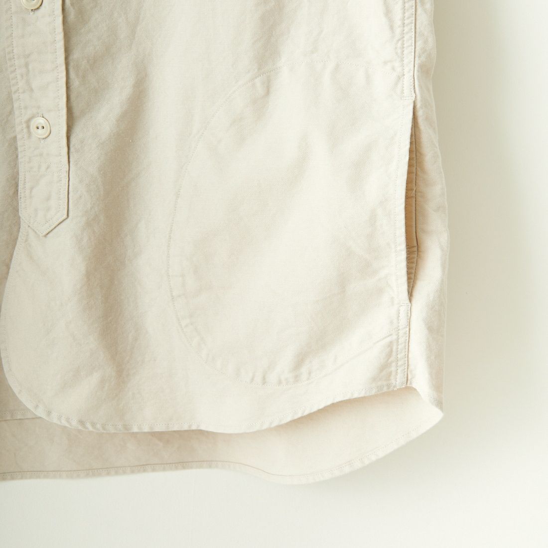 DANTON [ダントン] オックスフォード バンドカラーシャツ [DT-B0280SOX] OYSTER