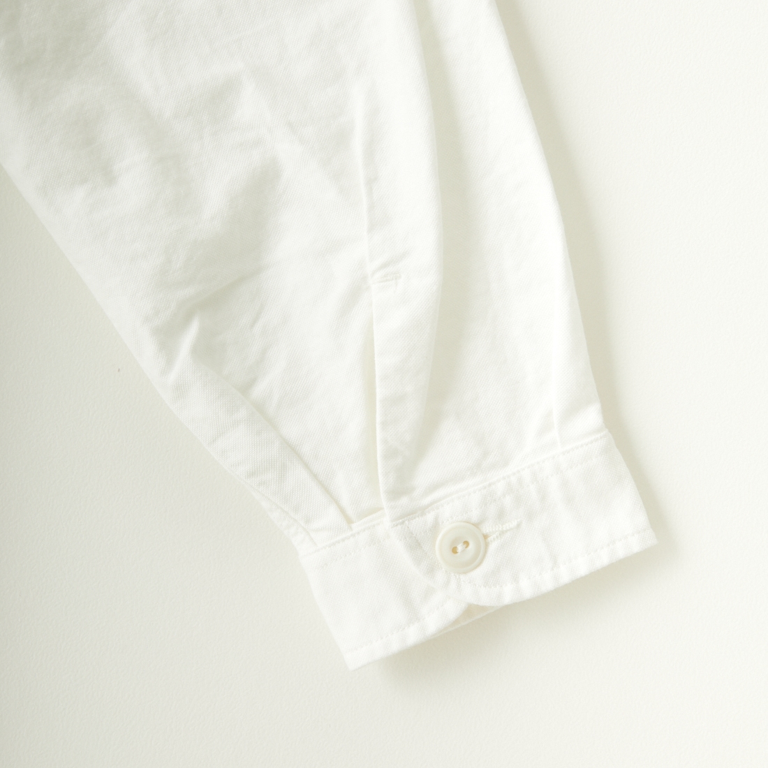DANTON [ダントン] オックスフォード ラウンドカラーシャツ [DT-B0282SOX] WHITE
