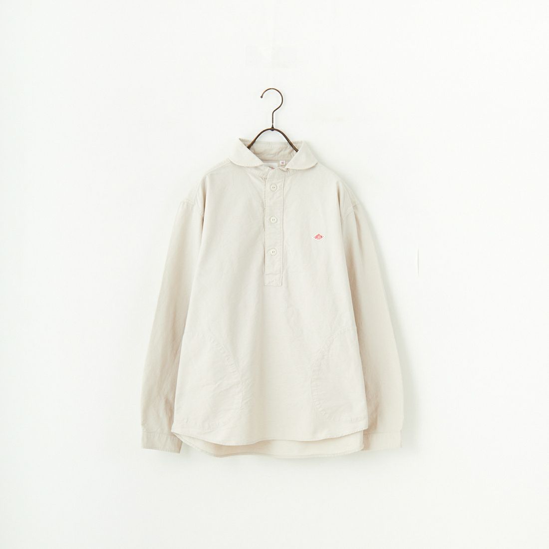 DANTON [ダントン] オックスフォード ラウンドカラーシャツ [DT-B0282SOX] OYSTER