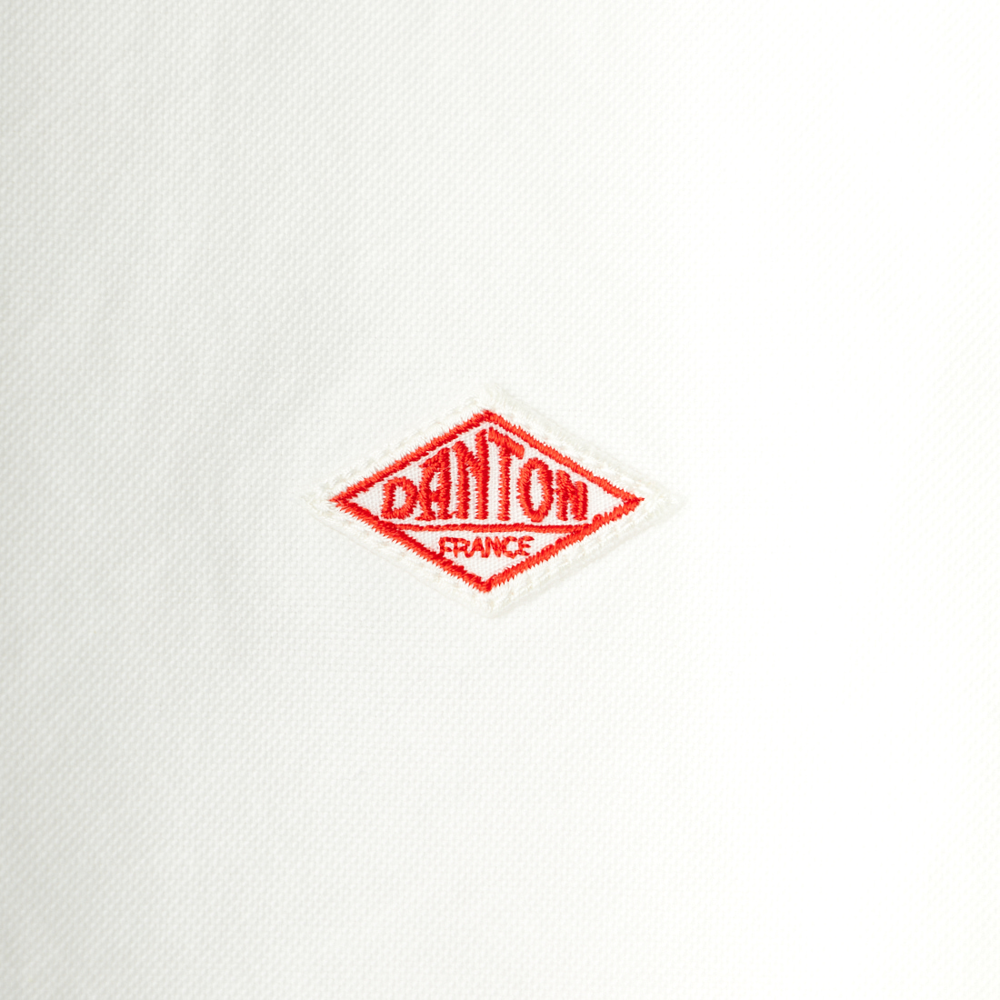 DANTON [ダントン] オックスフォード ラウンドカラーシャツ [DT-B0282SOX] WHITE