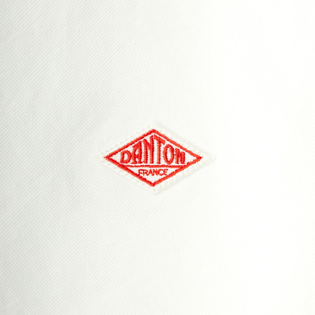 DANTON [ダントン] オックスフォード ラウンドカラーシャツ [DT-B0282SOX] WHITE