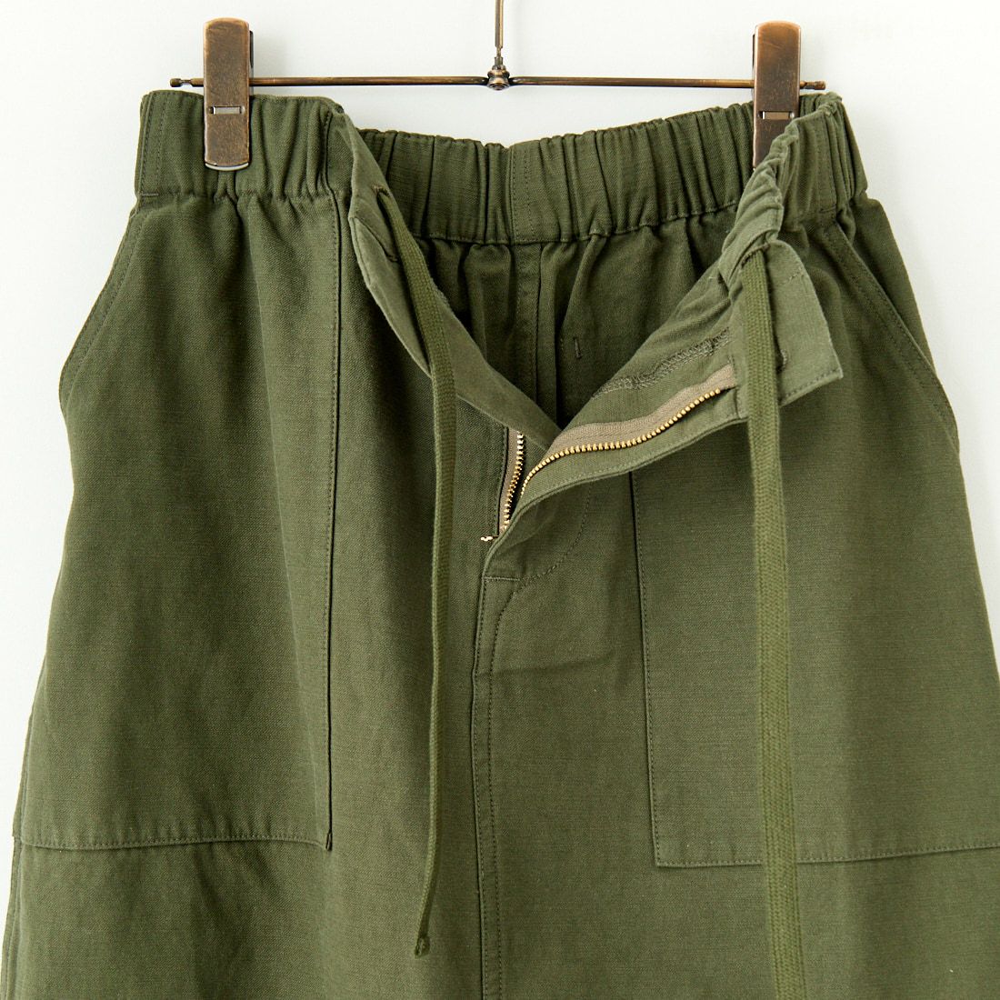 KHA:KI [カーキ] ファティーグスカート [MIL25HSK3096] OLIVE