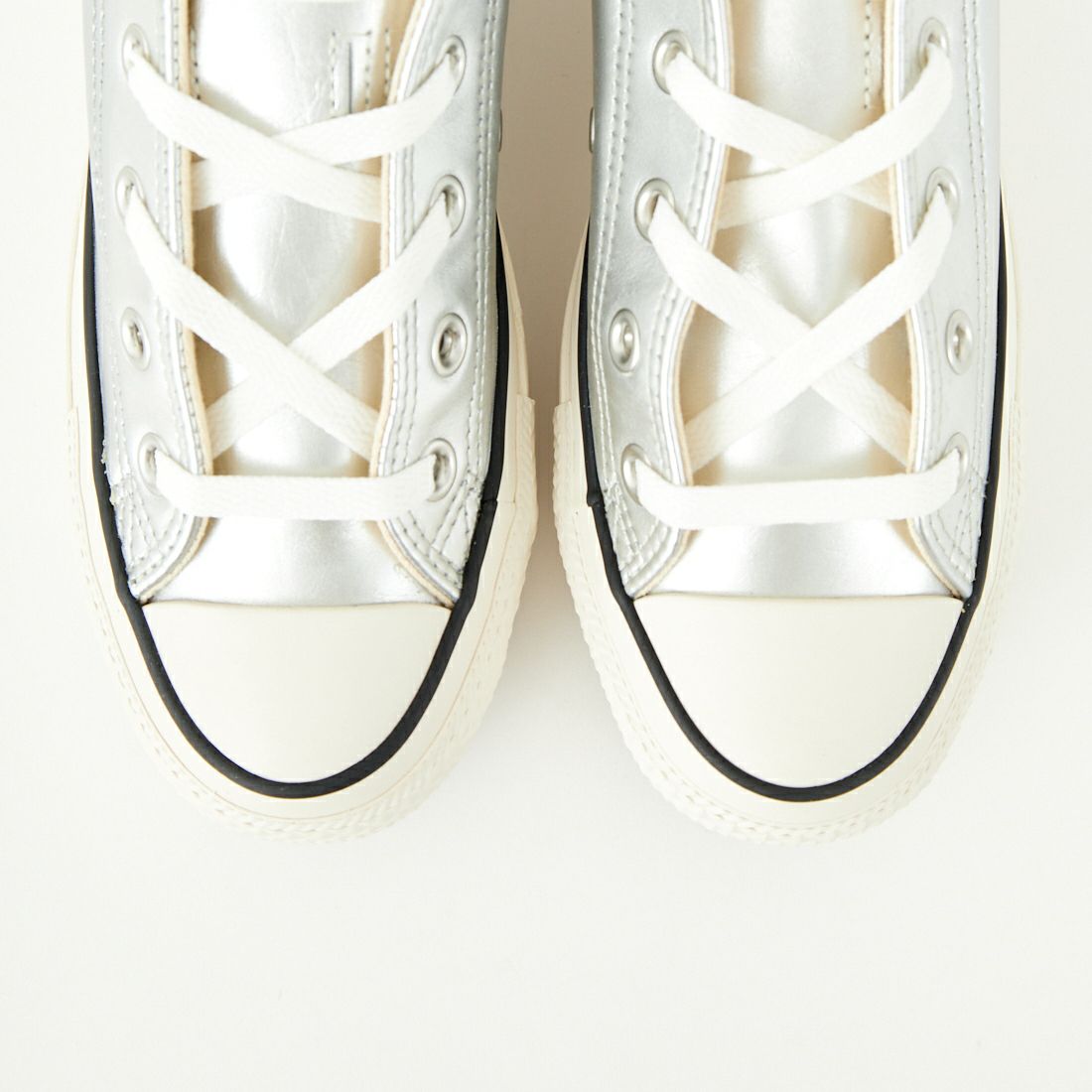 CONVERSE [コンバース] レザーオールスター リフテッドOX [LEATHER-AS-LIFTED-OX] ｼﾙﾊﾞｰ