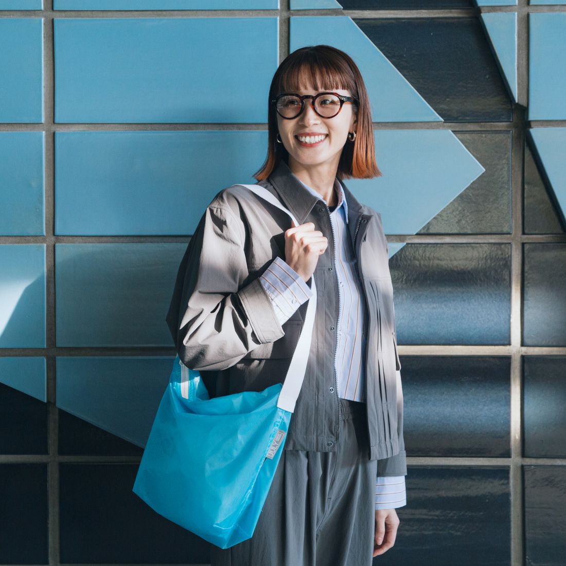 JULY NINE [ジュライナイン] 別注 CORDURAナイロンショルダーバッグ(スモールサイズ) [JLN2000008-JF] SAX