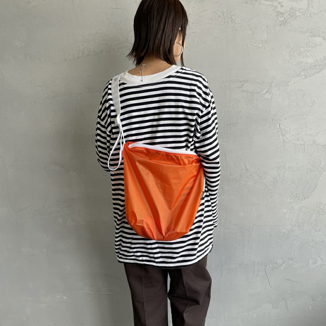 JULY NINE [ジュライナイン] 別注 CORDURAナイロンショルダーバッグ(スモールサイズ) [JLN2000008-JF] ORANGE