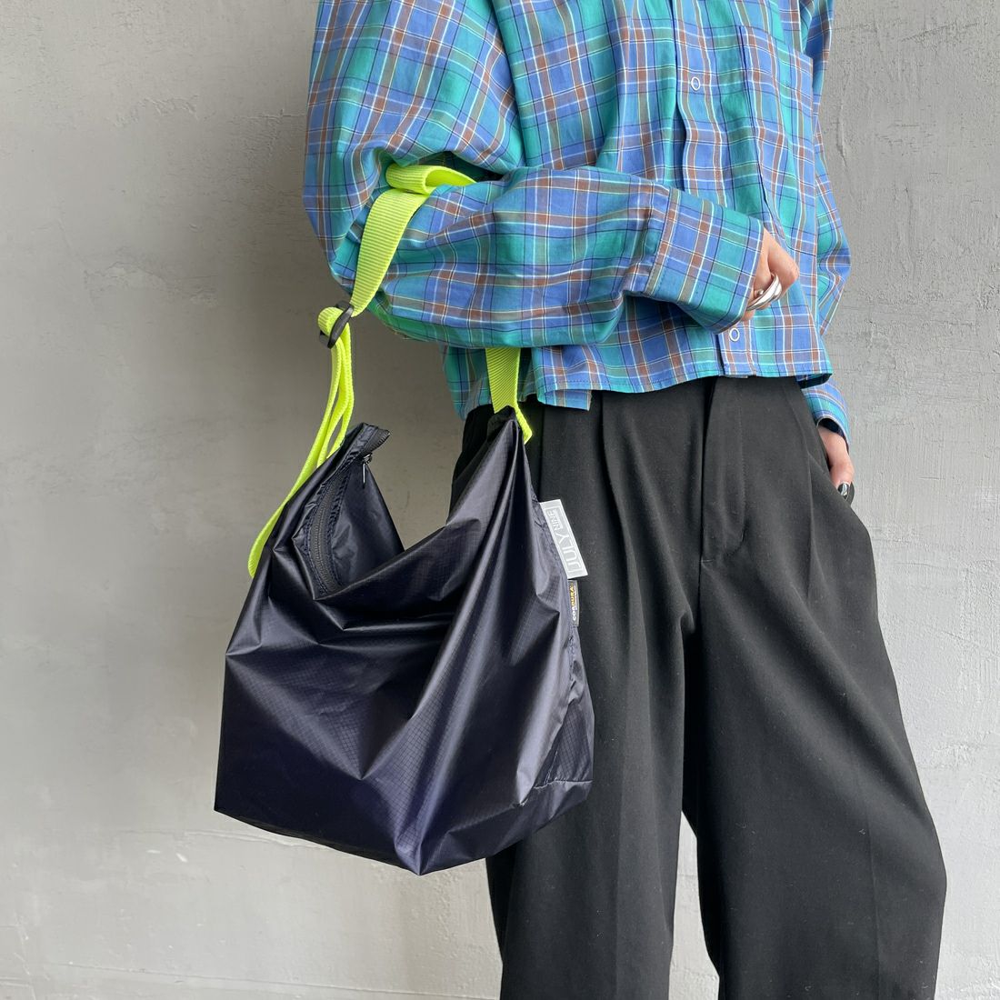 JULY NINE [ジュライナイン] 別注 CORDURAナイロンショルダーバッグ(スモールサイズ) [JLN2000008-JF] NAVY