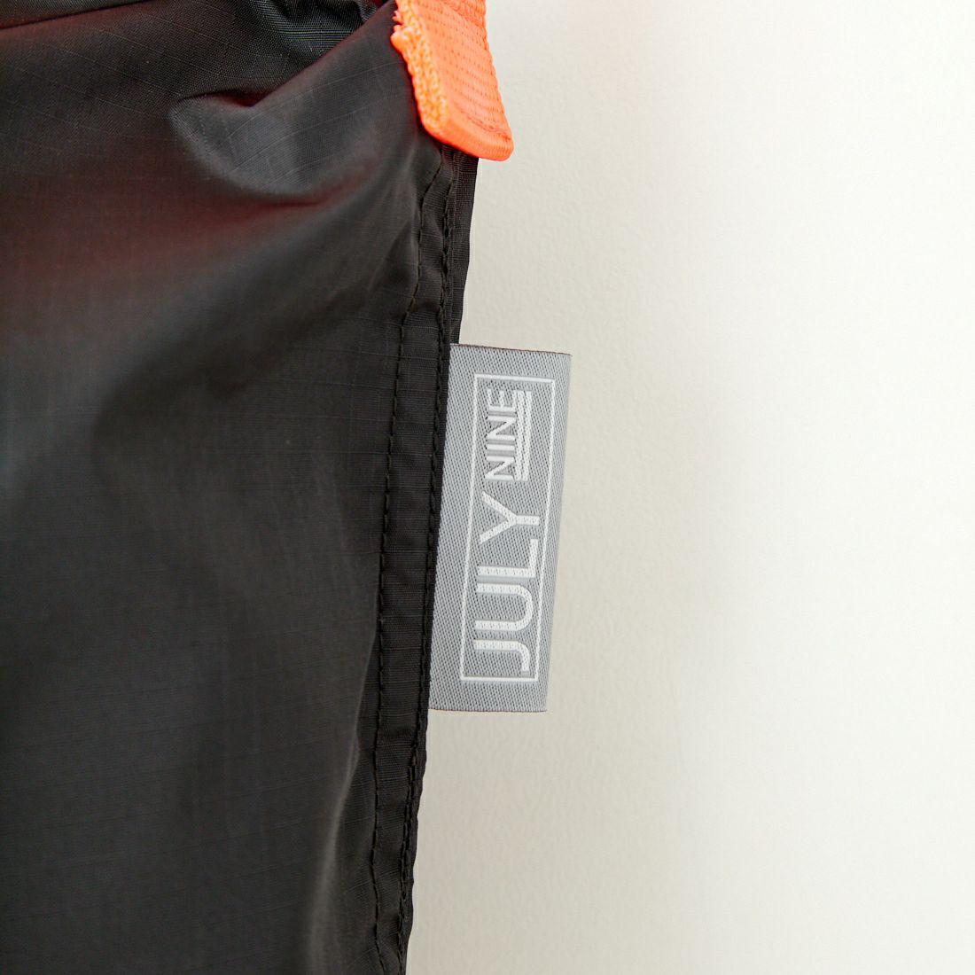 JULY NINE [ジュライナイン] 別注 リップストップナイロンショルダーバッグ(スモールサイズ) [JLN2000009-JF] BLACK