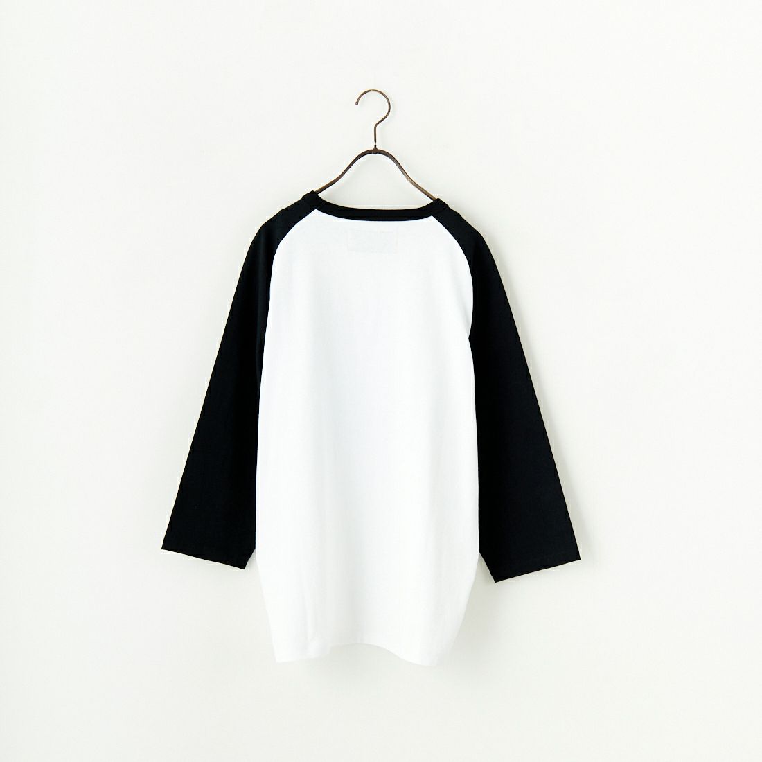 UNIVERSAL OVERALL [ユニバーサルオーバーオール] 別注 ラグランプリント7SLTシャツ THE1924 [U2512210IN-JF] WHT/BLK