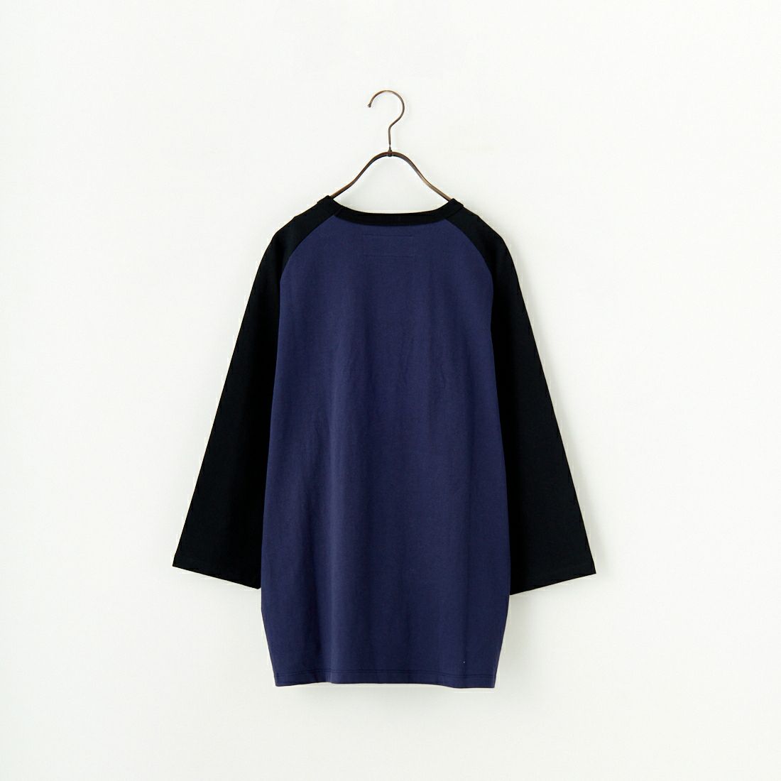 UNIVERSAL OVERALL [ユニバーサルオーバーオール] 別注 ラグランプリント7SLTシャツ THE1924 [U2512210IN-JF] NVY/BLK