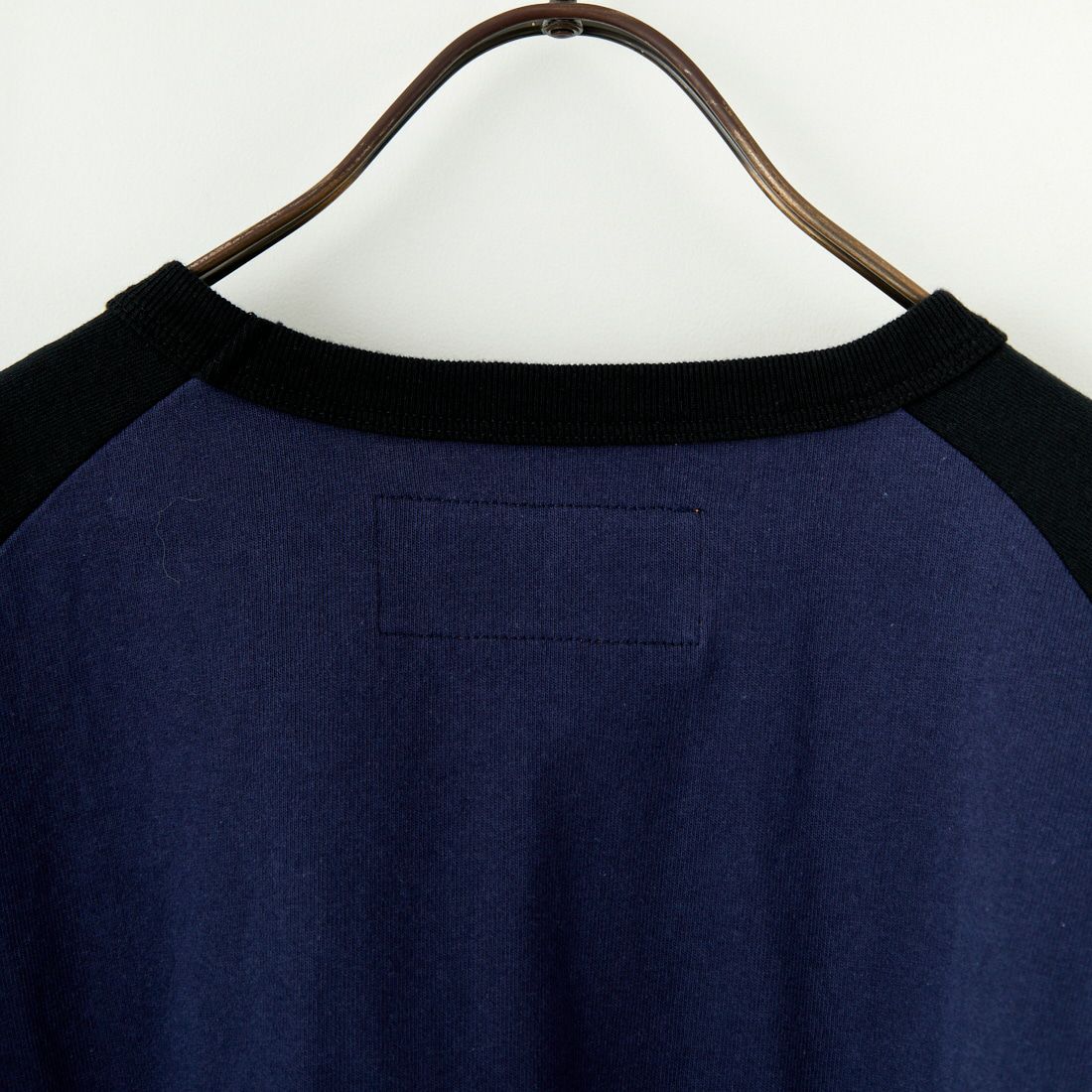 UNIVERSAL OVERALL [ユニバーサルオーバーオール] 別注 ラグランプリント7SLTシャツ THE1924 [U2512210IN-JF] NVY/BLK