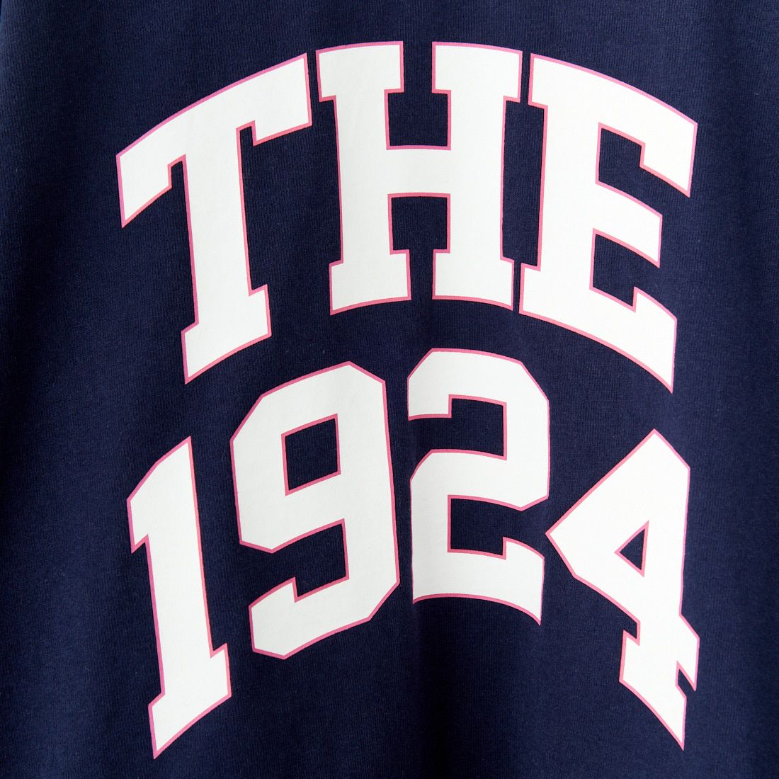 UNIVERSAL OVERALL [ユニバーサルオーバーオール] 別注 ラグランプリント7SLTシャツ THE1924 [U2512210IN-JF] NVY/BLK
