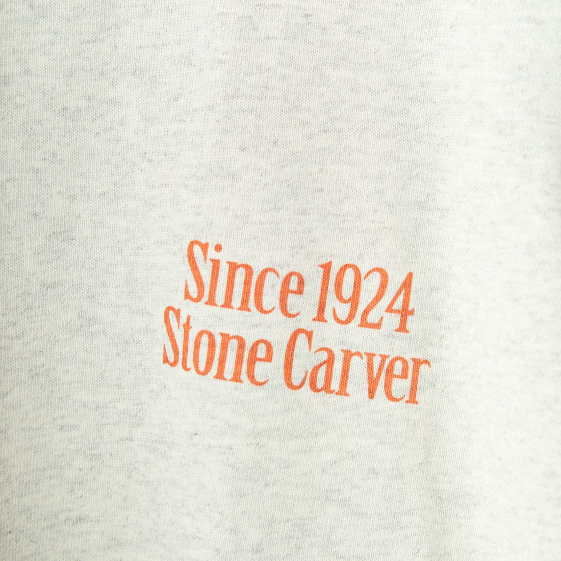 UNIVERSAL OVERALL [ユニバーサルオーバーオール] 別注 ラグランプリント7SLTシャツ SoneCarver [U2512210IN-JF] OAT/GRN