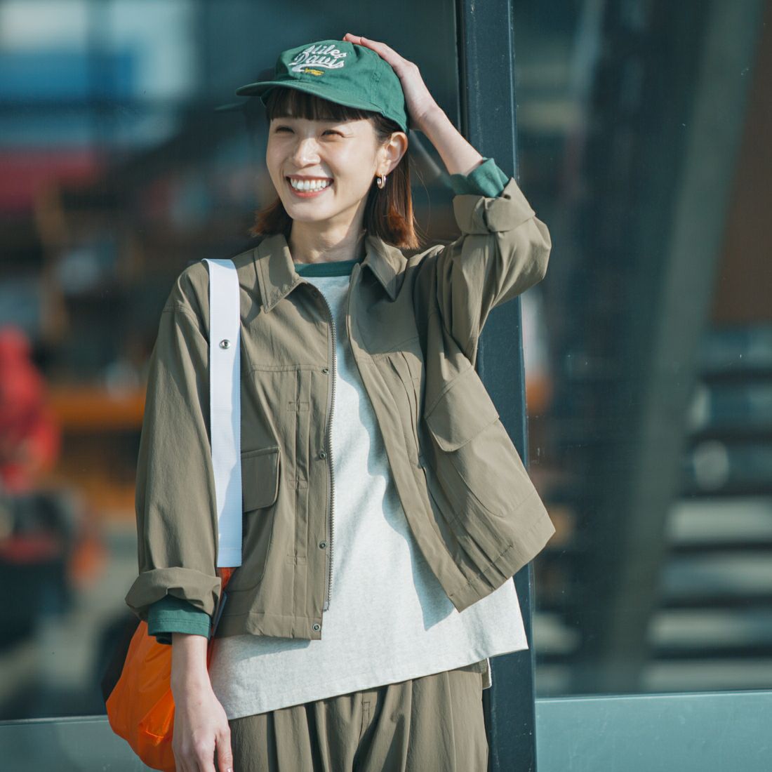 OLIVE&&モデル身長：167cm 着用サイズ：F&&