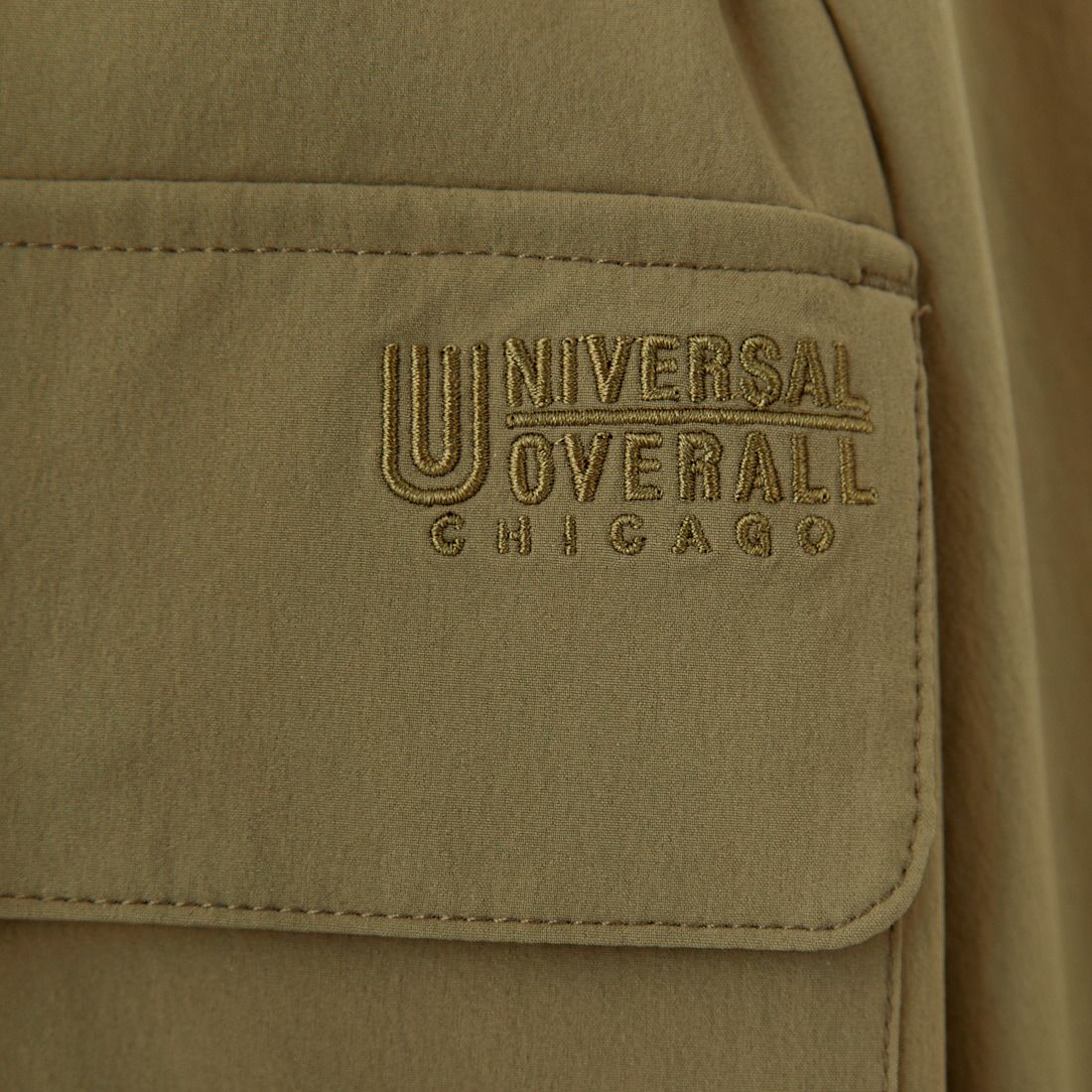 UNIVERSAL OVERALL [ユニバーサルオーバーオール] 別注 ストレッチナイロンシャツジャケット [U2512430IN-JF] OLIVE