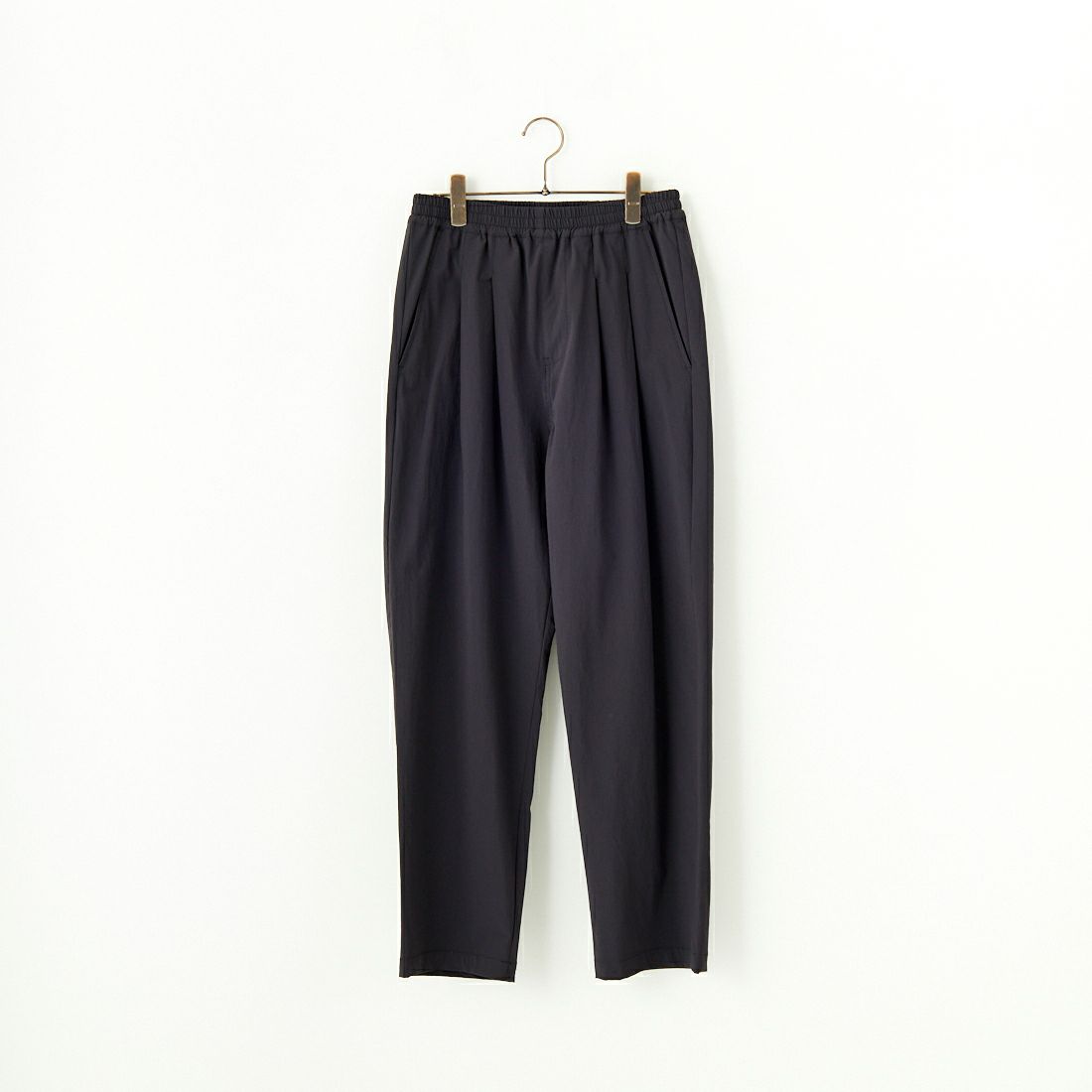 UNIVERSAL OVERALL [ユニバーサルオーバーオール] 別注 ストレッチナイロンイージーパンツ [U2513606IN-JF] BLACK