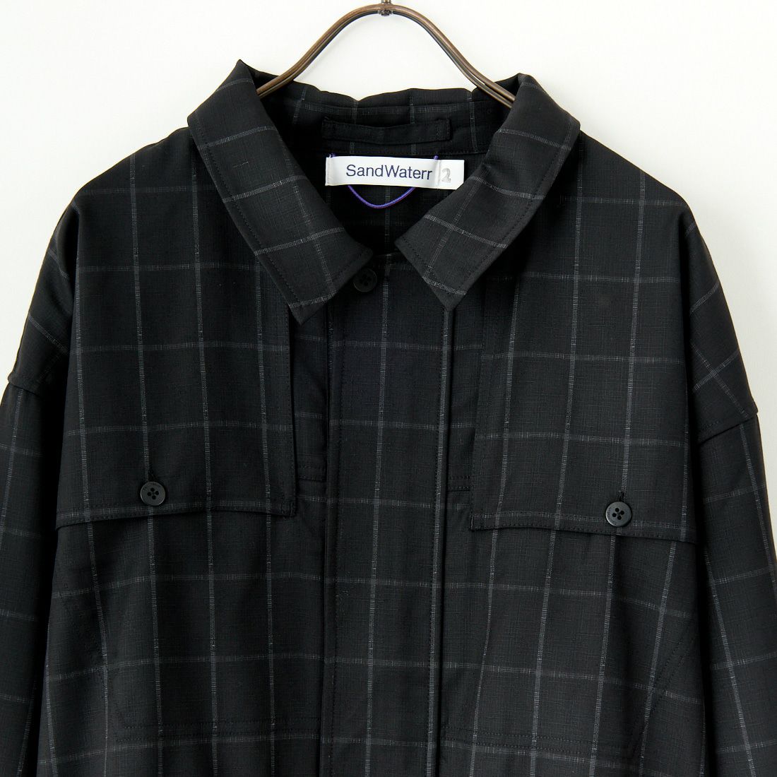 SandWaterr [サンドウォーター] リサーチドブルゾン [SW-J0406] BLACK