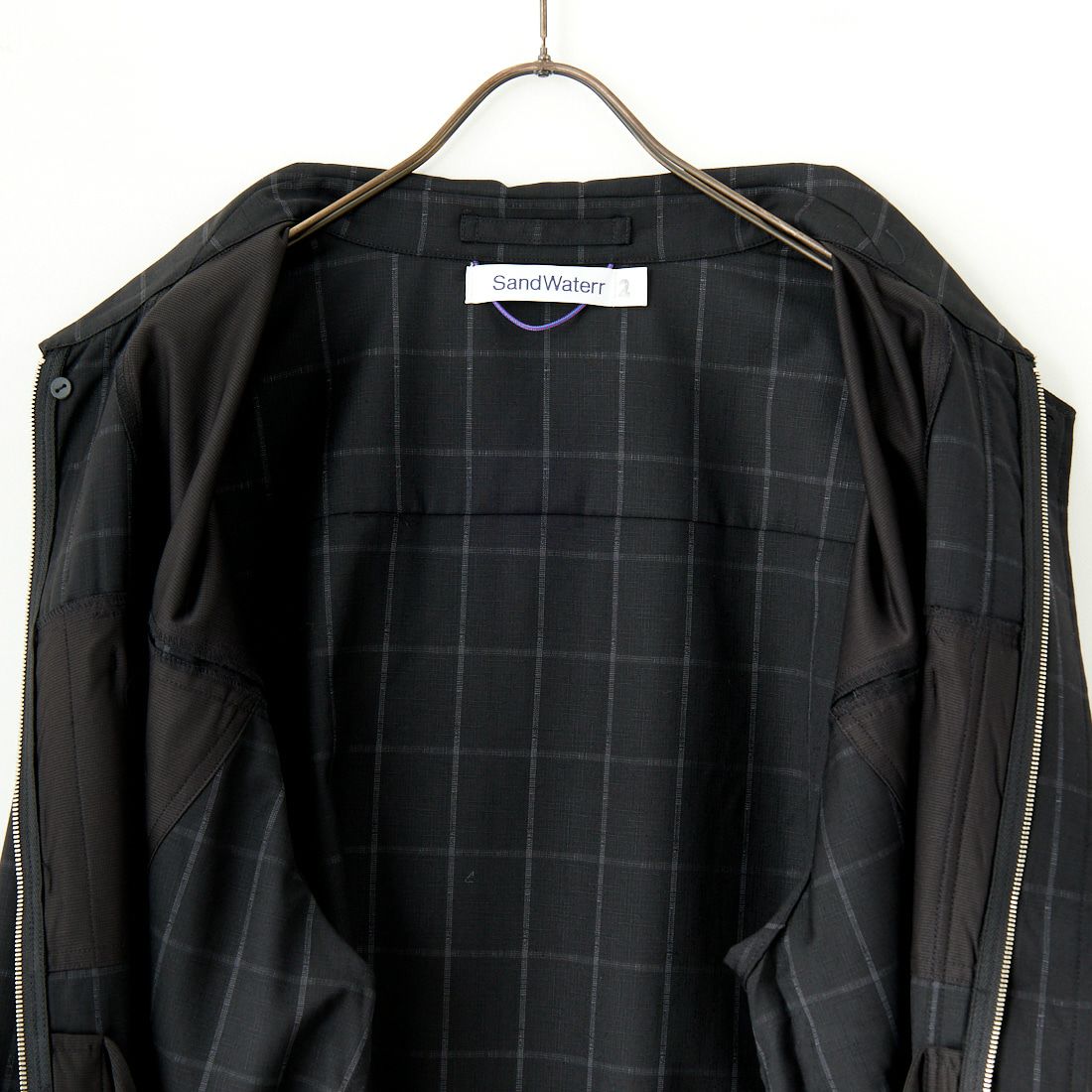 SandWaterr [サンドウォーター] リサーチドブルゾン [SW-J0406] BLACK