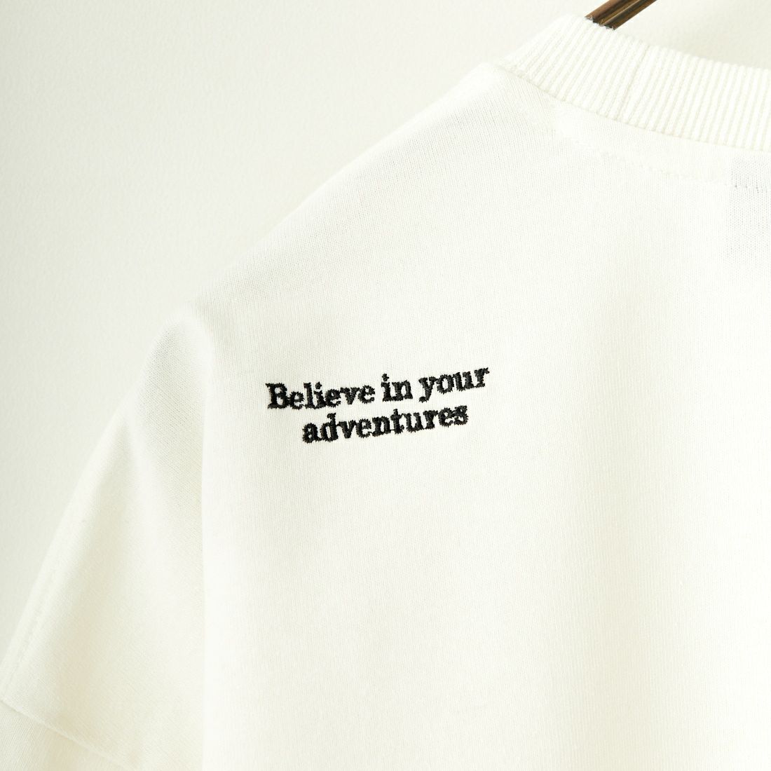 JEANSFACTORY × NANGA [ジーンズファクトリー × ナンガ] 別注 ルーズフィット ドローコードポケットTシャツ [NW25SS-JF5] WHITE