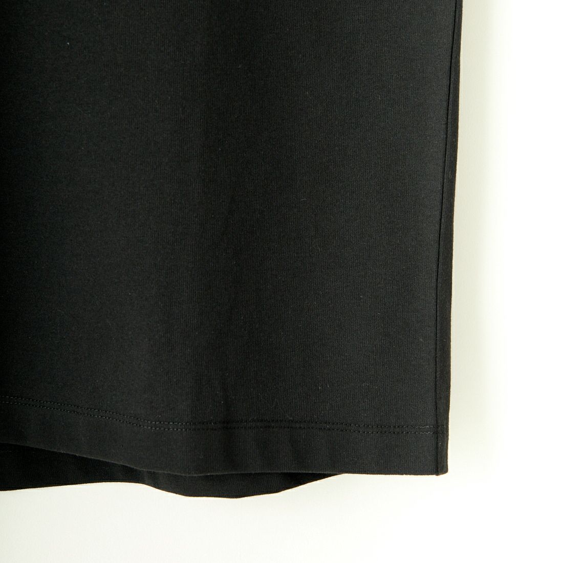 JEANSFACTORY × NANGA [ジーンズファクトリー × ナンガ] 別注 ブランドロゴ刺繍 ショートスリーブTシャツ [NW25SS-JF3] BLACK