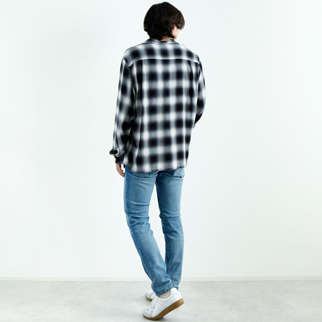 YANUK [ヤヌーク] PREMIUM2スリムテーパード VINCENT2 [57233002] PSX &&モデル身長：179cm 着用サイズ：29&&