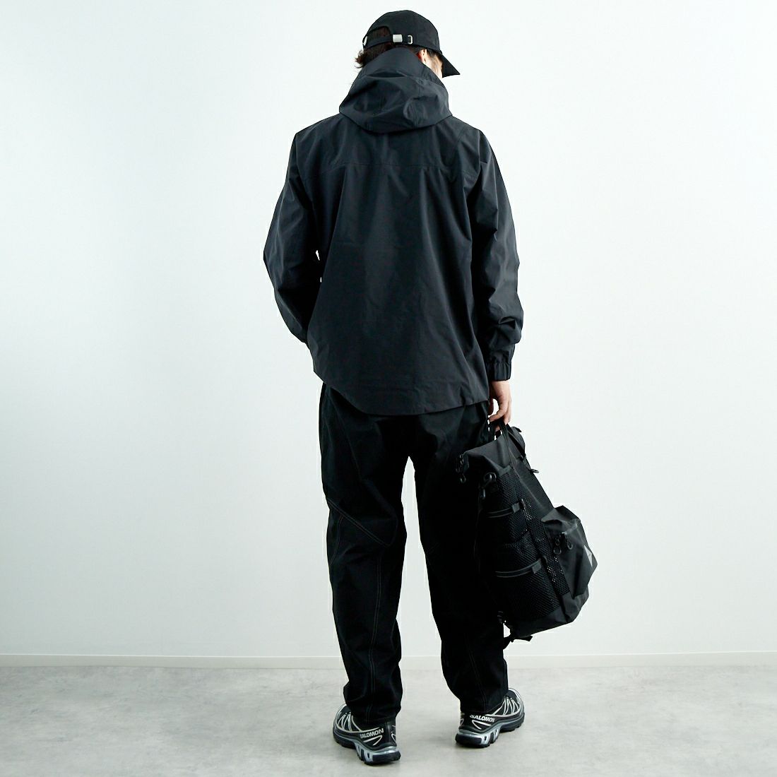 Goldwin [ゴールドウィン] パーテックス アンリミテッドツーレイヤージャケット [GL25142] BK &&モデル身長：179cm 着用サイズ：3&&