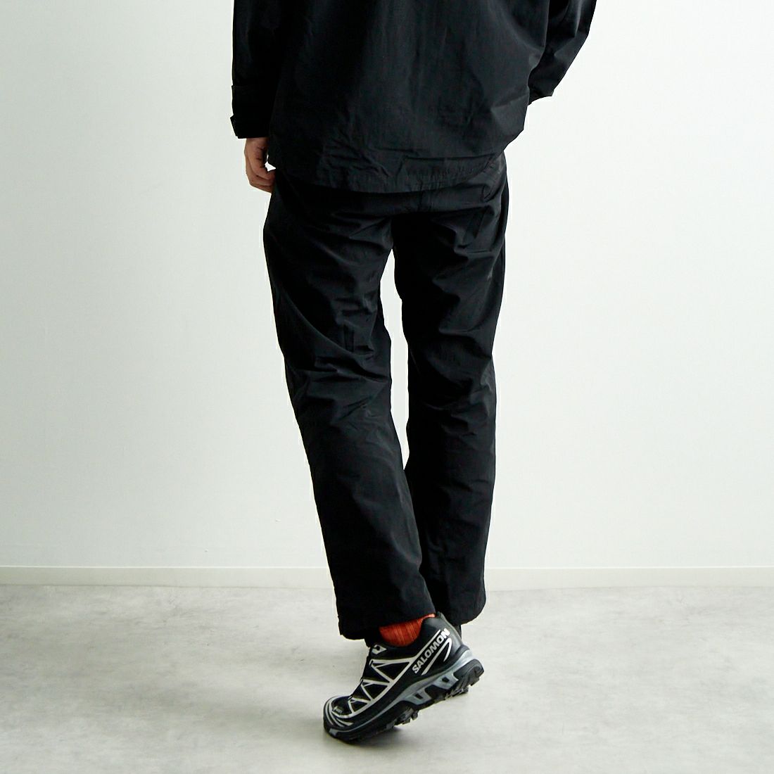 Goldwin [ゴールドウィン] ナイロンマルチパーパスパンツ [GL75170] BK &&モデル身長：179cm 着用サイズ：2&&