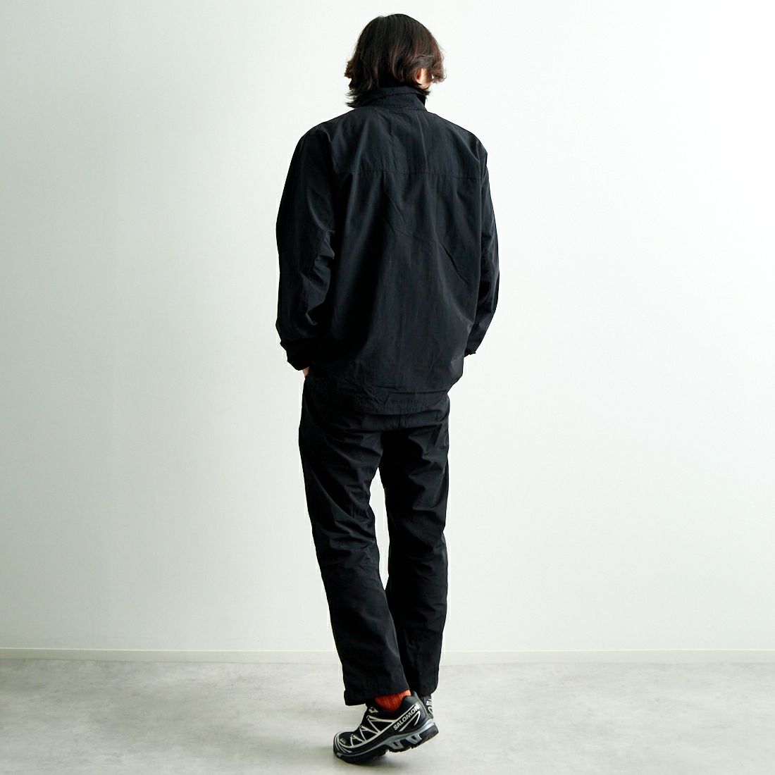 Goldwin [ゴールドウィン] ナイロンマルチパーパスパンツ [GL75170] BK &&モデル身長：179cm 着用サイズ：2&&