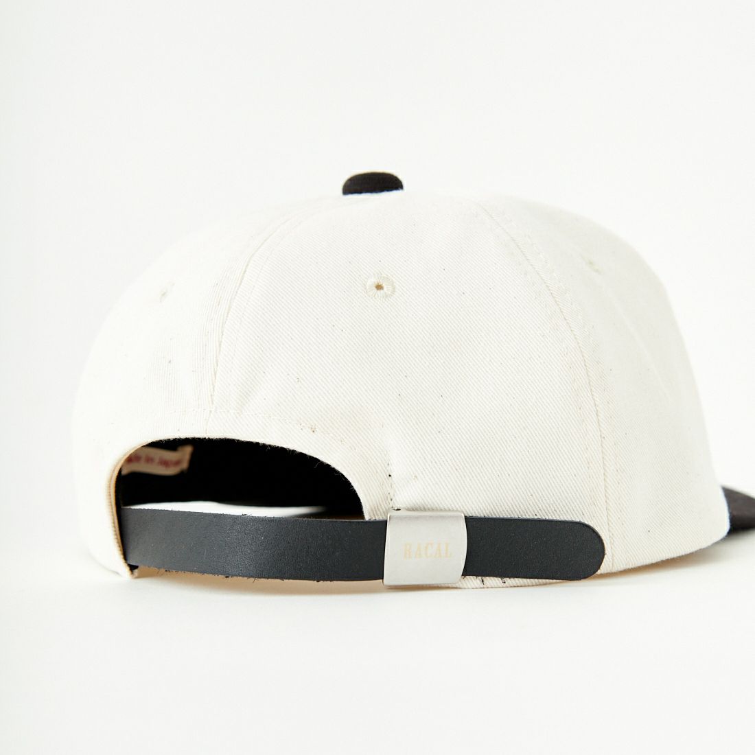 RACAL [ラカル] ベースボールキャップ [RL-25-1376]NATURAL/BK
