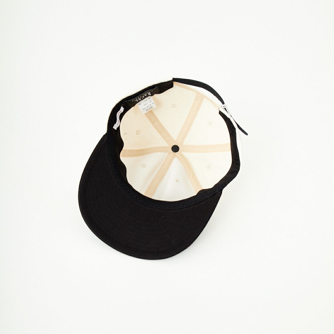 RACAL [ラカル] ベースボールキャップ [RL-25-1376]NATURAL/BK