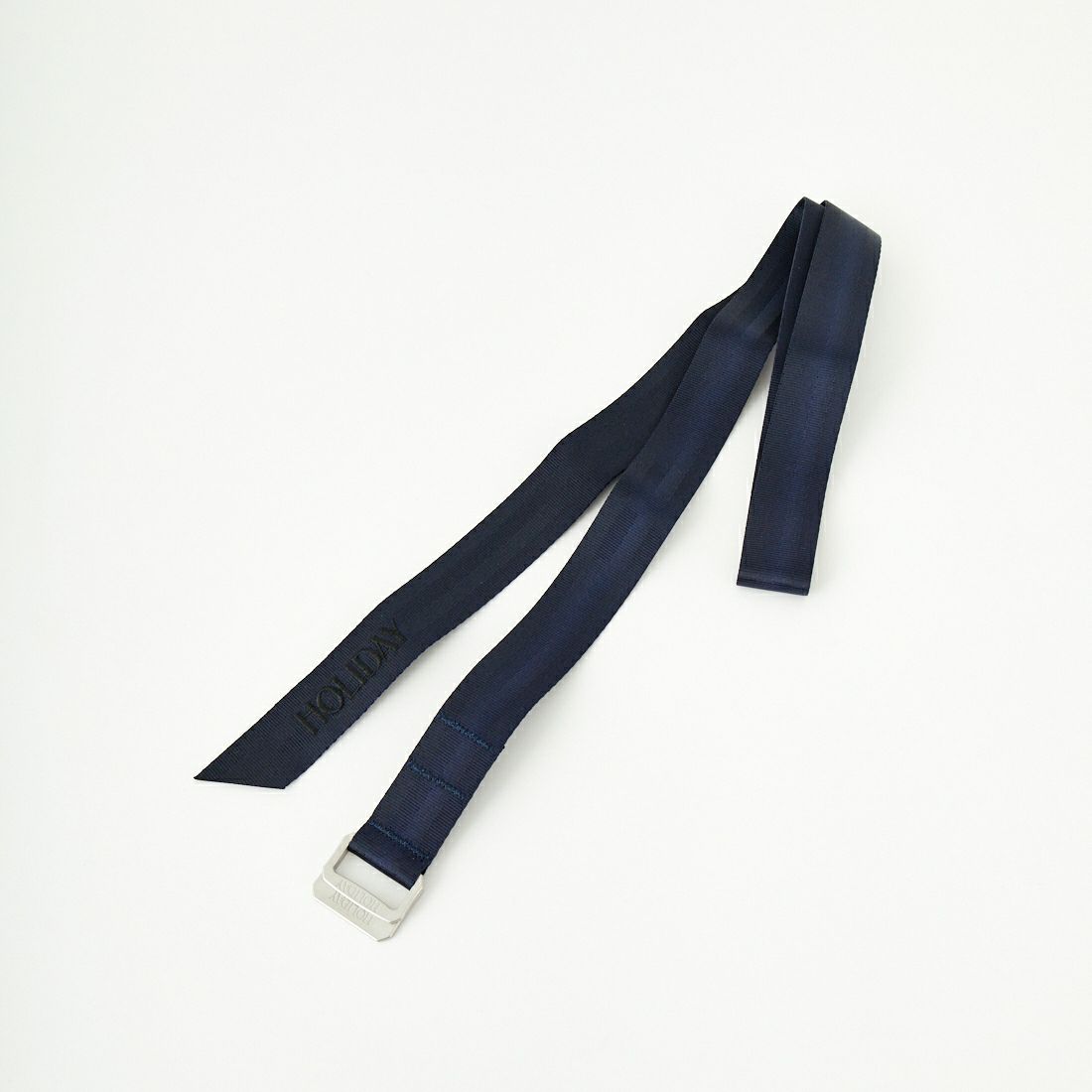HOLIDAY [ホリデイ] ダブルリングナイロンベルト [25103041] NAVY