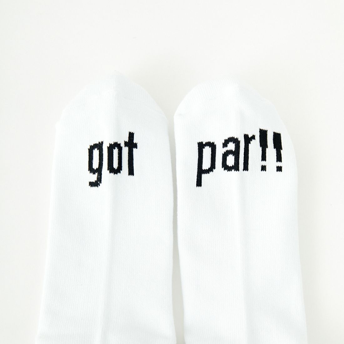 NEW VINTAGE GOLF [ニュービンテージゴルフ] Got Par3 ソックス [NVG-0316] WHITE