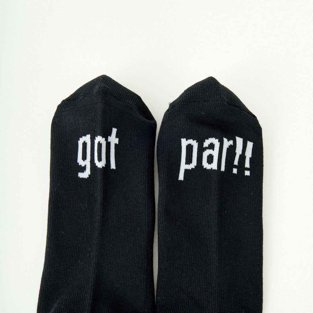 NEW VINTAGE GOLF [ニュービンテージゴルフ] Got Par3 ソックス [NVG-0316] BLACK