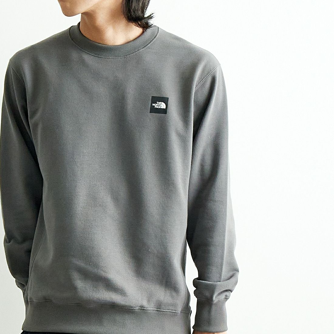 THE NORTH FACE [ザ ノースフェイス] ヘザーロゴクルー [NT12334] SP