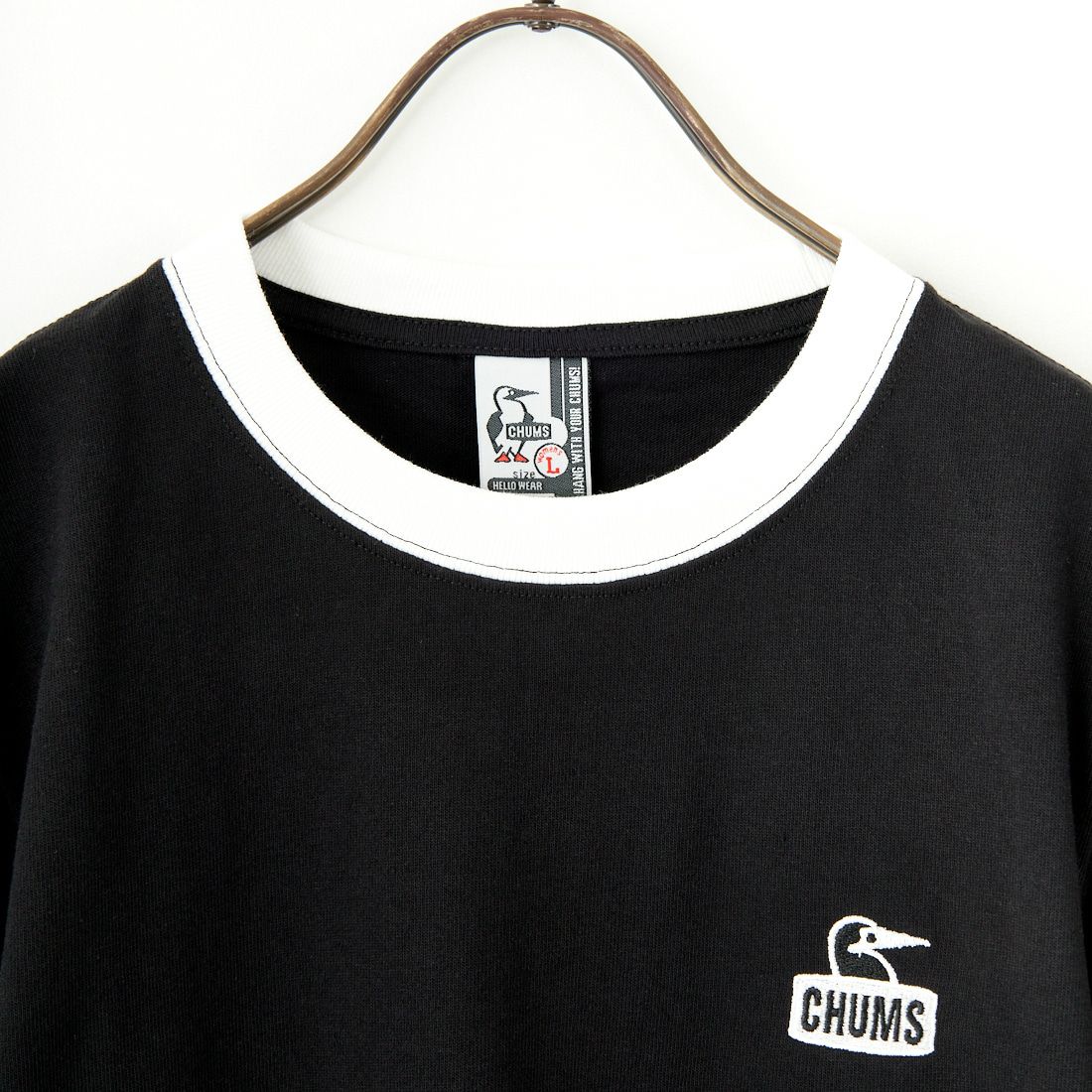 CHUMS [チャムス] カーンズリンガーTシャツ [CH11-2503] K001 BLACK