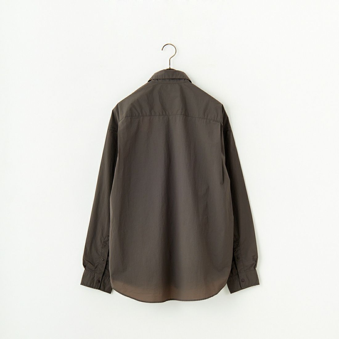 Gymphlex [ジムフレックス] ボタンダウンシャツジャケット [GY-B0375DNT] CHARCOAL